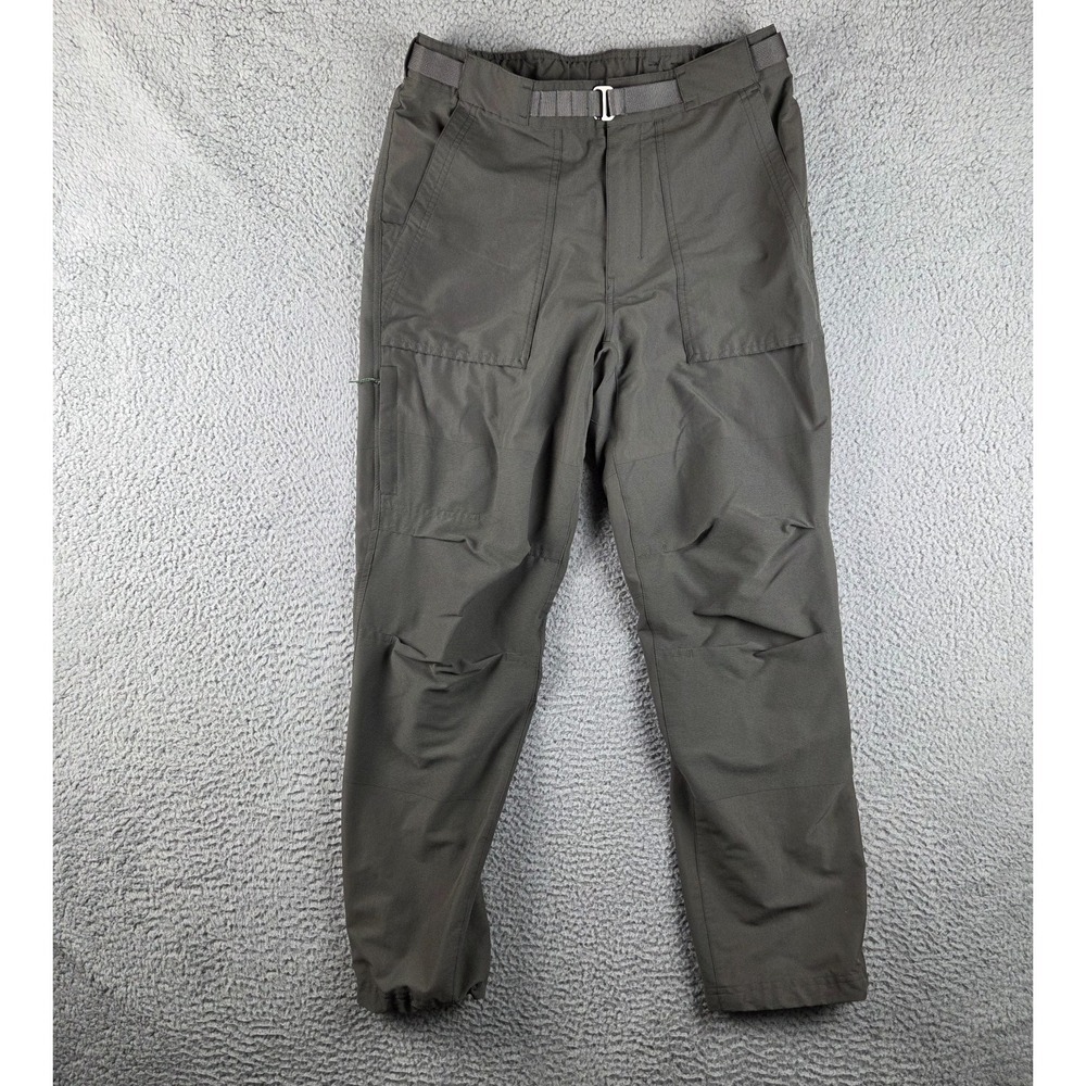 REI Co-op Pants Mens 34x30 Green Screeline Belted Vented Outdoors Hiking Cordura